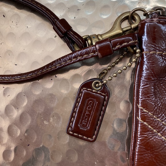Brown Coach Wristlet - Picture 2 of 6